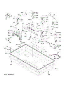 Gas & Burner Parts parts for Ge Cooktop PGP7036DL4BB from AppliancePartsPros.com