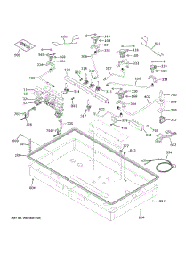 Gas Burner Parts parts for Ge Cooktop PGP7036SL3SS from AppliancePartsPros.com