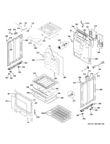 Body Parts parts for Ge Range PGS930SEL4SS from AppliancePartsPros.com