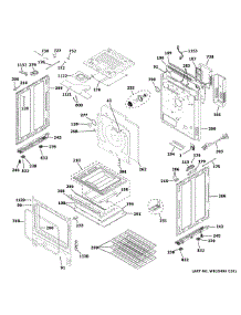 Body Parts parts for Ge Range PGS930YP7FS from AppliancePartsPros.com