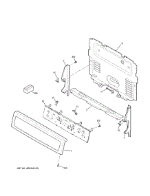 Control Panel parts for Ge Range PHB920FJ6DS from AppliancePartsPros.com