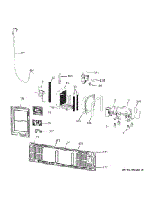 Machine Compartment parts for Ge Refrigerator PHD23BYWBFS from AppliancePartsPros.com