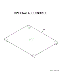 Optional Accessories parts for Ge Range PLD617RW1SS from AppliancePartsPros.com