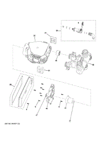 Control Valve parts for Ge Water Softener PNPR45W00 from AppliancePartsPros.com