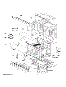Oven Cavity Parts parts for Ge Microwave PSB9240SV1SS from AppliancePartsPros.com