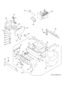 Ice Maker Dispenser parts for Ge Refrigerator PSE26KGECEWW from AppliancePartsPros.com