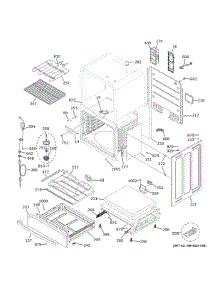 Body Parts parts for Ge Refrigerator PSS93YP8FS from AppliancePartsPros.com