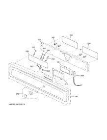 Control Panel parts for Ge Range PT7800SHBSS from AppliancePartsPros.com
