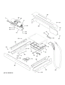 Center Spacer parts for Ge Range PT7800SHBSS from AppliancePartsPros.com
