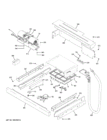 Center Spacer parts for Ge Wall Oven PT9800SHBSS from AppliancePartsPros.com