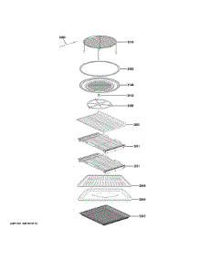 Interior Parts (2) parts for Ge Wall Oven PT9900SW1SS from AppliancePartsPros.com