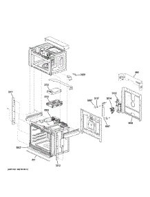 Case Parts parts for Ge Wall Oven PT9900SW1SS from AppliancePartsPros.com