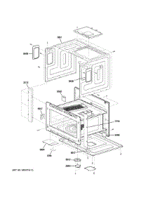 Upper Cavity Parts parts for Ge Wall Oven PT9900SW1SS from AppliancePartsPros.com