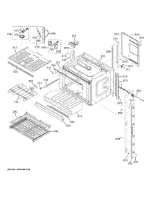 Upper Oven parts for Ge Wall Oven PTD7000BN4TS from AppliancePartsPros.com