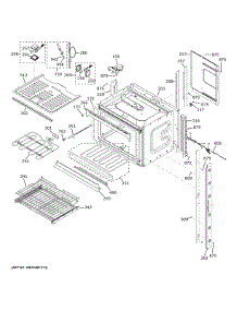 Upper Oven parts for Ge Wall Oven PTD7000BN5TS from AppliancePartsPros.com