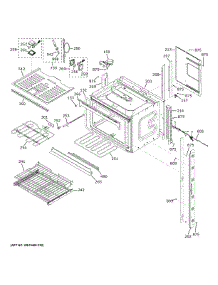 Upper Oven parts for Ge Wall Oven PTD7000BN6TS from AppliancePartsPros.com