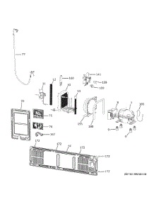Machine Compartment parts for Ge Refrigerator PVD28BYNBFS from AppliancePartsPros.com