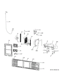 Machine Compartment parts for Ge Refrigerator PVD28BYNFFS from AppliancePartsPros.com