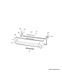 Convertible Drawer parts for Ge Refrigerator PVD28BYNFS from AppliancePartsPros.com