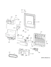 Ice Maker & Dispenser parts for Ge Refrigerator PVD28BYNFS from AppliancePartsPros.com