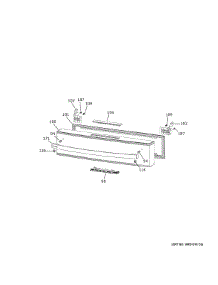 Convertible Drawer parts for Ge Refrigerator PVD28BYNHFS from AppliancePartsPros.com