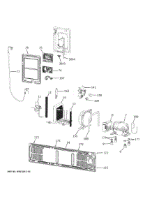 Machine Compartment parts for Ge Refrigerator PVD28BYNIFS from AppliancePartsPros.com