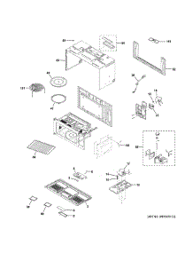 Oven Cavity Parts 2 parts for Ge Microwave PVM9179BL3TS from AppliancePartsPros.com
