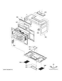 Oven Cavity Parts parts for Ge Microwave PVM9215RY1SS from AppliancePartsPros.com