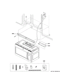 Installation Parts parts for Ge Microwave PVM9215RY1SS from AppliancePartsPros.com