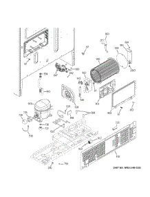 Machine Compartment parts for Ge Refrigerator PYE22PYNBFS from AppliancePartsPros.com