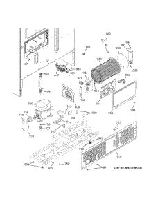 Machine Compartment parts for Ge Refrigerator PYE22PYNIFS from AppliancePartsPros.com