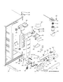 Fresh Food Section parts for Ge Refrigerator PZS23KPECFBV from AppliancePartsPros.com