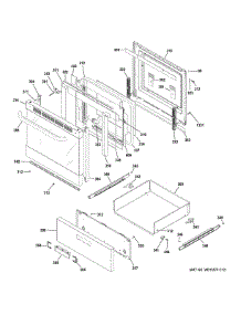 Door & Drawer Parts parts for Ge Range QAS740RM4SS from AppliancePartsPros.com