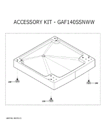 Optional Accessories parts for Ge Washer QFW150SSN2WW from AppliancePartsPros.com