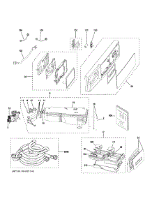 Controls & Dispenser parts for Ge Washer QFW150SSN2WW from AppliancePartsPros.com