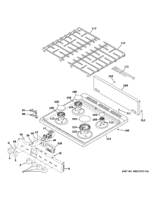 Control Panel Cooktop parts for Ge Range QGAS740RM3SS from AppliancePartsPros.com