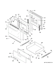 Door Drawer Parts parts for Ge Range QGAS740RM3SS from AppliancePartsPros.com