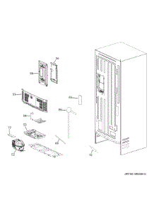 Machine Compartment parts for Ge Refrigerator QJS15HYRBFS from AppliancePartsPros.com