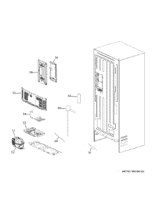 Machine Compartment parts for Ge Refrigerator QJS15HYRCFS from AppliancePartsPros.com