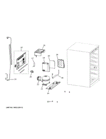 Sealed System parts for Ge Refrigerator QWR04DGRBGB from AppliancePartsPros.com