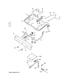 Gas Burner Parts parts for Ge Range RGB525DEH3BB from AppliancePartsPros.com