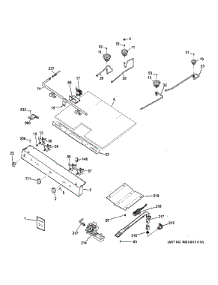 Gas Burner Parts parts for Ge Range RGB526DEH1BB from AppliancePartsPros.com