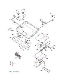 Gas Burner Parts parts for Ge Range RGB780DEH1WW from AppliancePartsPros.com