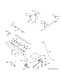 Gas Burner Parts parts for Ge Range RGBS300DM2BB from AppliancePartsPros.com