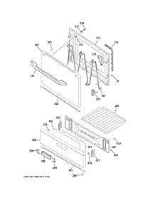 Door Drawer Parts parts for Ge Range RGBS300DM2BB from AppliancePartsPros.com