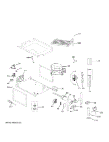 Machine Compartment parts for Ge Refrigerator UCC15NPRDII from AppliancePartsPros.com
