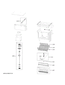 Ice Maker parts for Ge Refrigerator UCC15NPRDII from AppliancePartsPros.com