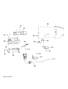 Gas Valve & Burner Assembly parts for Ge Dryer VFD31GDSR0WW from AppliancePartsPros.com