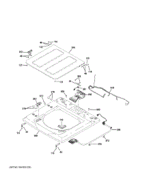 Top Panel Lid parts for Ge Washer VTW565ASV0WB from AppliancePartsPros.com