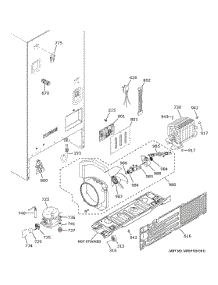 Machine Compartment parts for Ge Refrigerator XFE26JSMXFSS from AppliancePartsPros.com